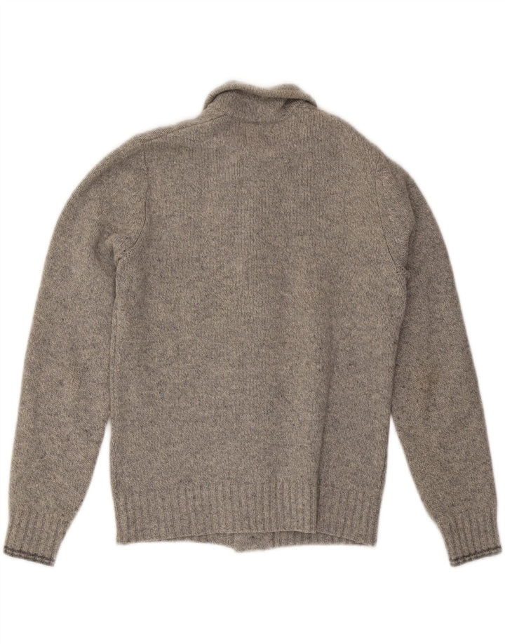 Suéter cardigã masculino WOOLRICH XS lã cinza