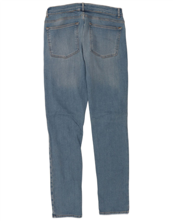 Reiss Mens Slim Jeans W32 L32 Azul Algodão