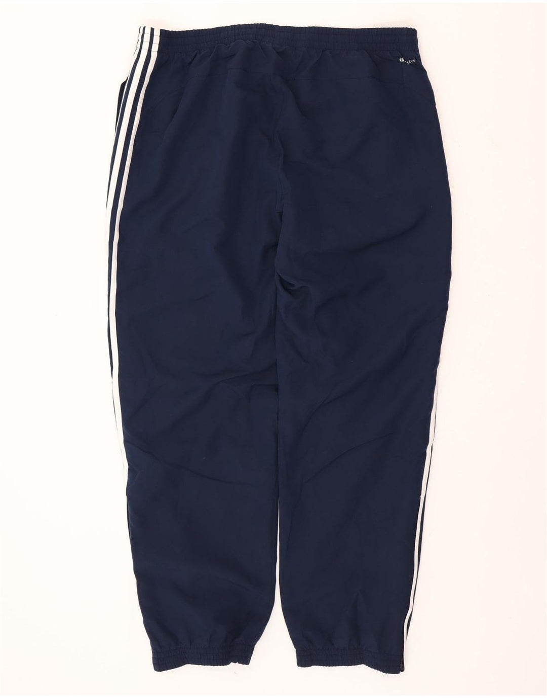 ADIDAS Mens Climalite Calças de Treino Joggers XL Azul Marinho Poliéster