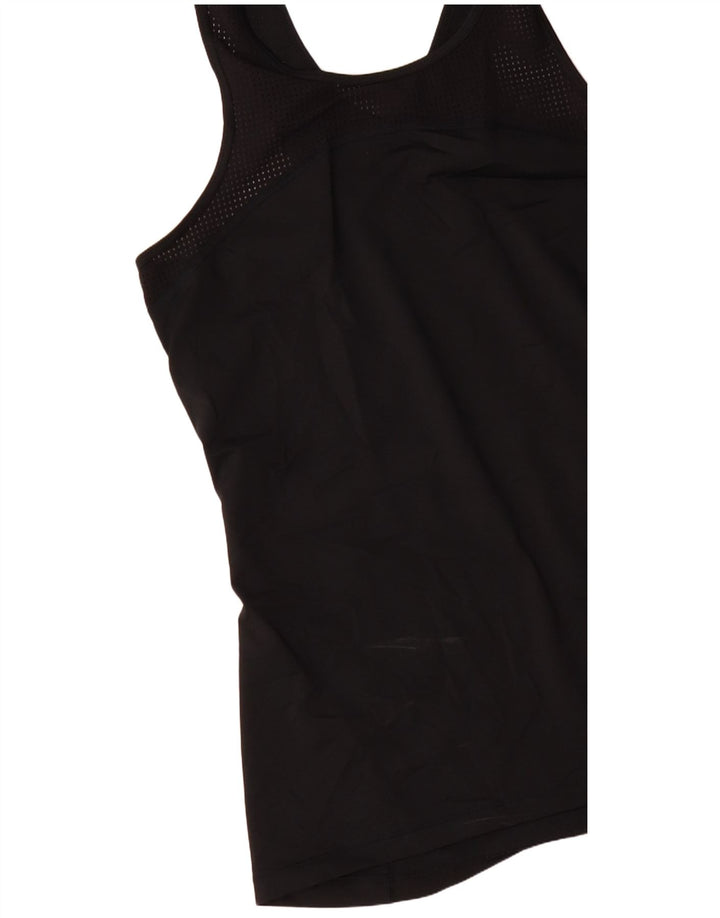 Colete feminino Nike UK 8 pequeno poliéster preto