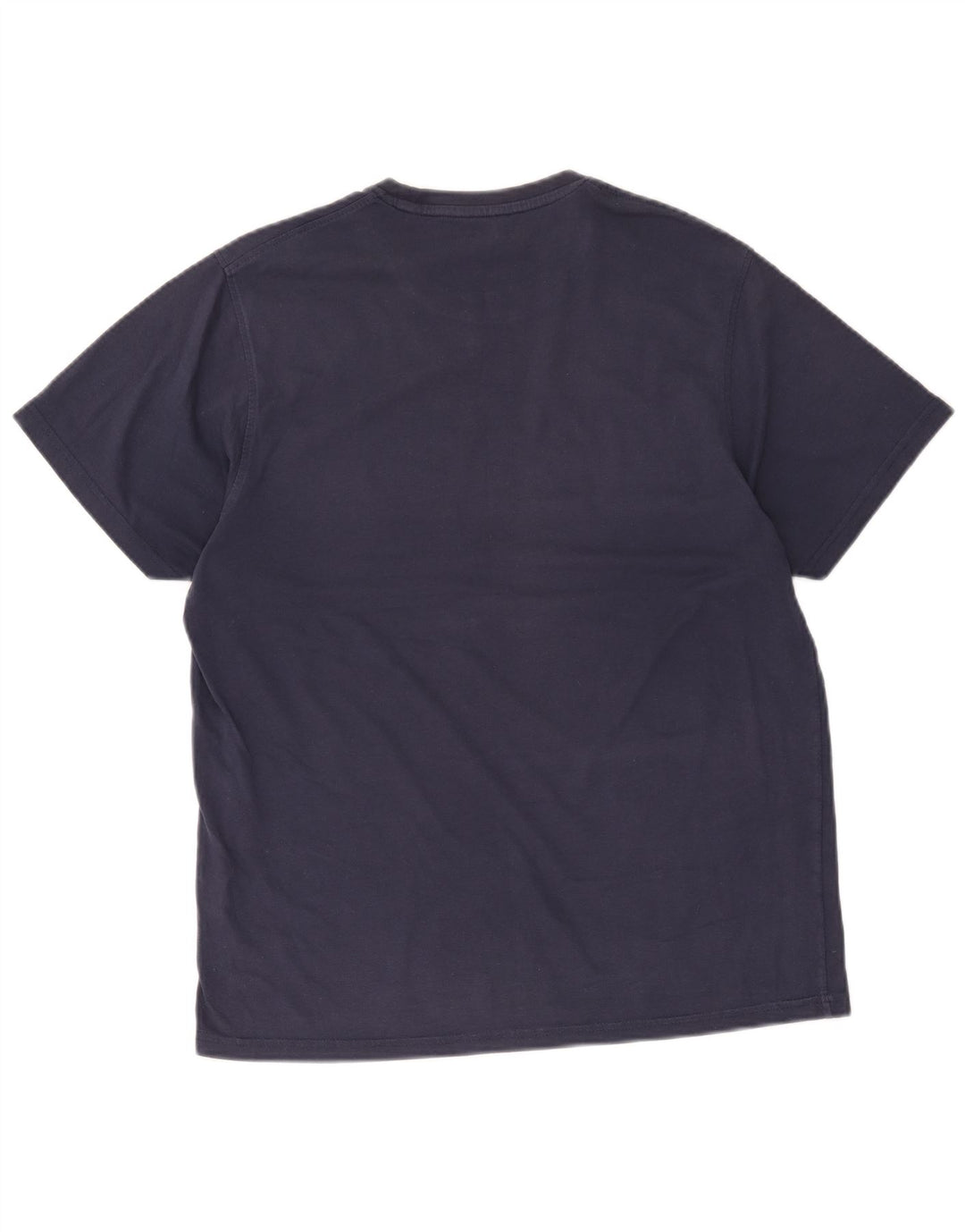 Camiseta gráfica masculina Mountain Warehouse grande algodão azul marinho