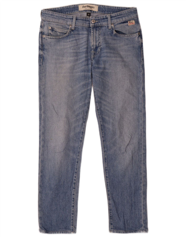 Calça jeans feminina Roy Rogers W30 L28 azul algodão