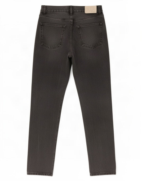 Zara Mens Straight Jeans EU 42 Grande W32 L30 Preto