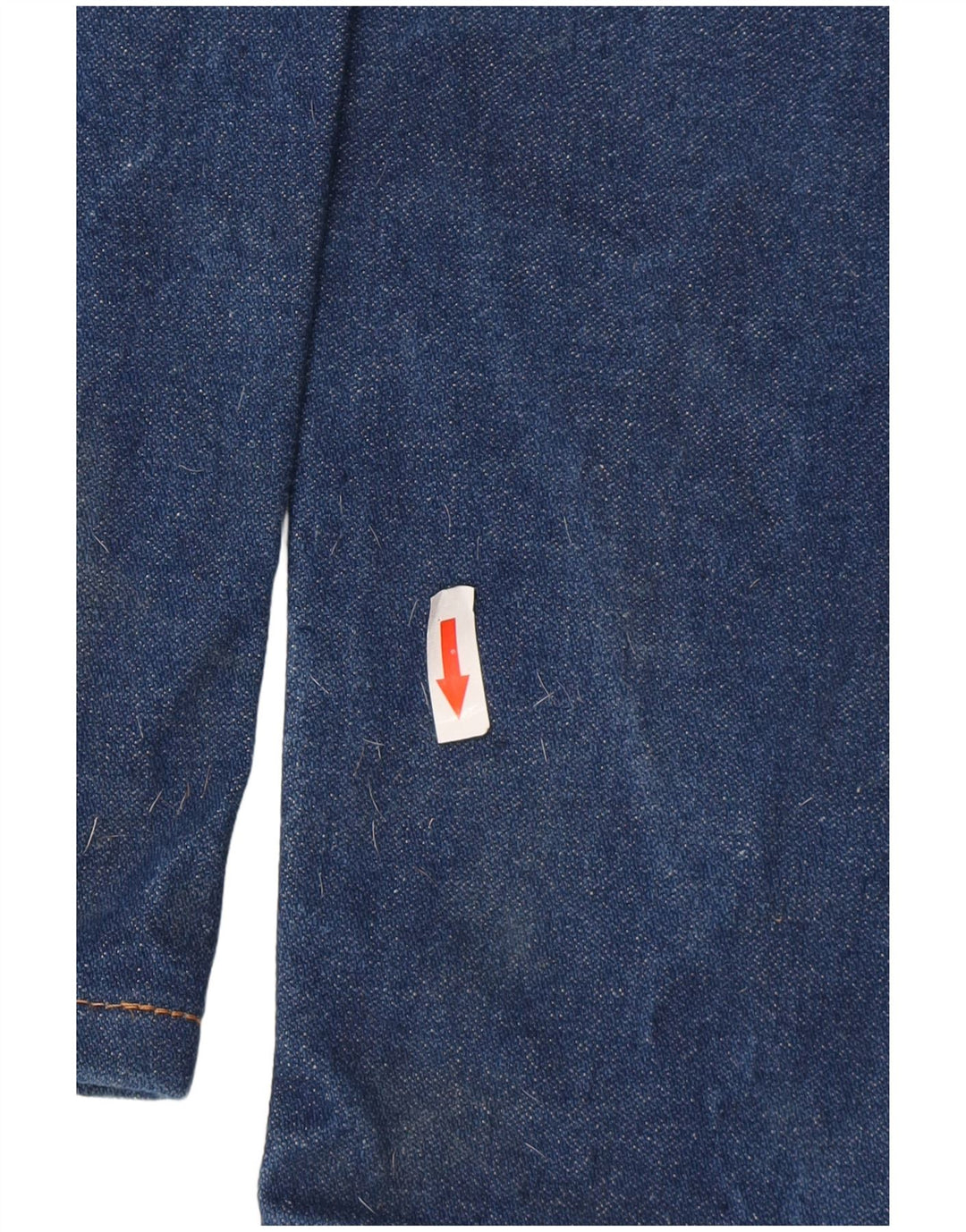Jeans Wrangler feminino reto W30 L36 algodão azul