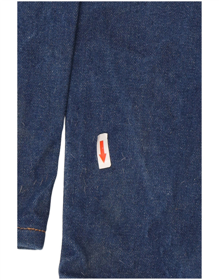 Jeans Wrangler feminino reto W30 L36 algodão azul