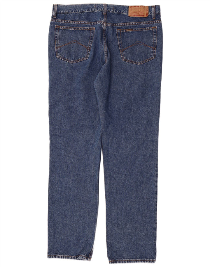 CARRERA Masculino 700 Straight Jeans IT 56 3XL W40 L34 Azul Algodão