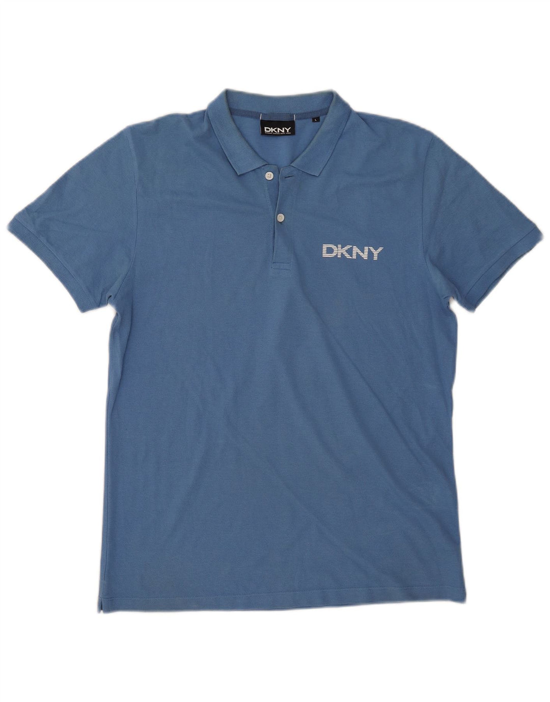 Camisa polo masculina Dkny grande azul