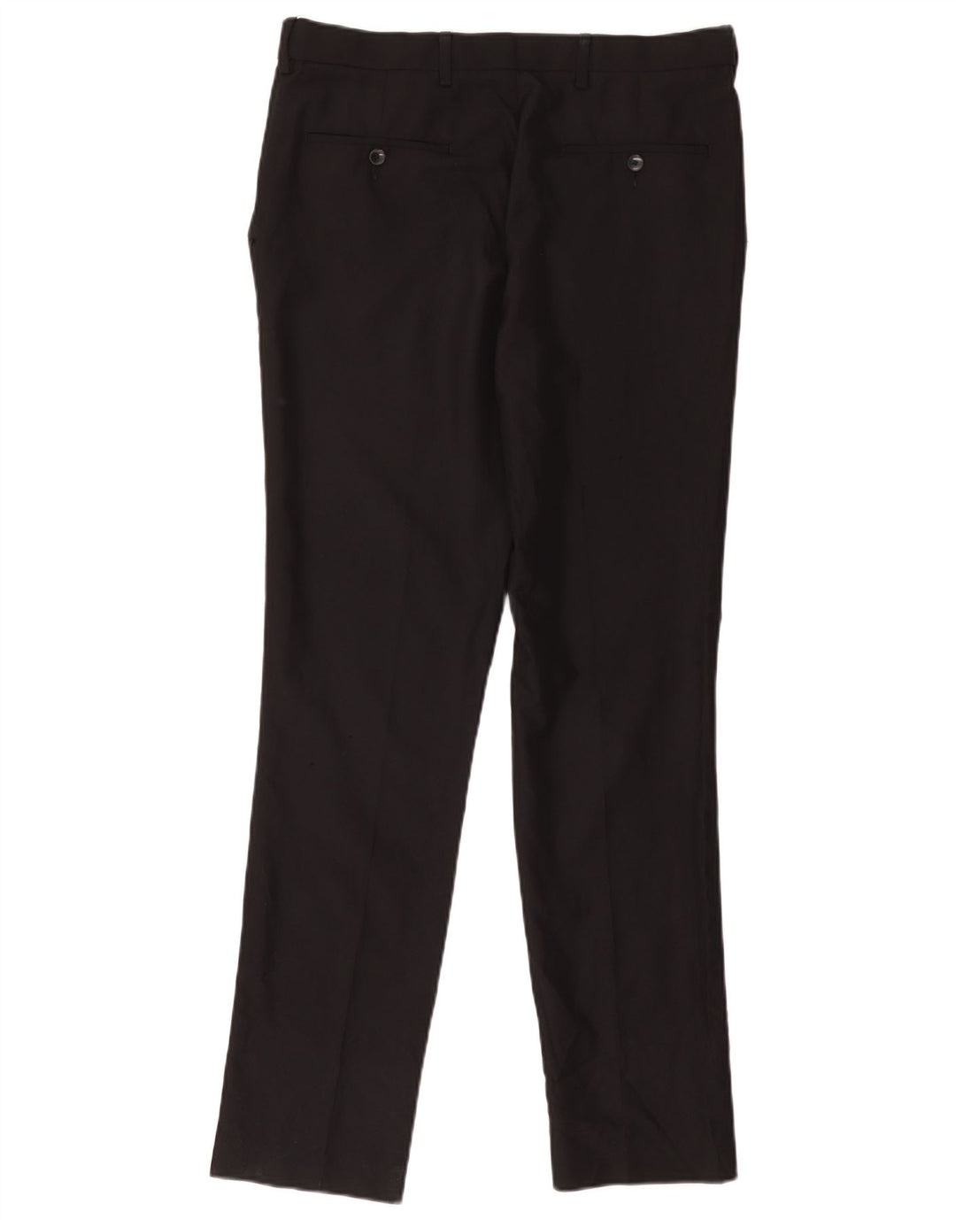 Calça Chino Slim Masculina Marks & Spencer W34 L33 Poliéster Preto