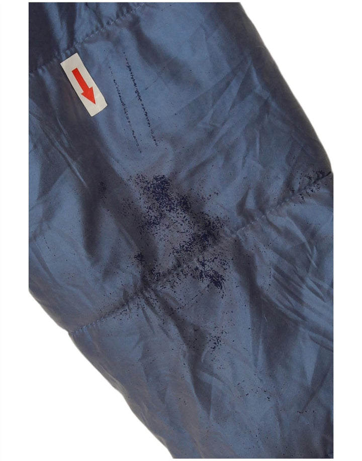 Jaqueta acolchoada com capuz para meninas Levi's 13-14 anos azul colorblock poliéster