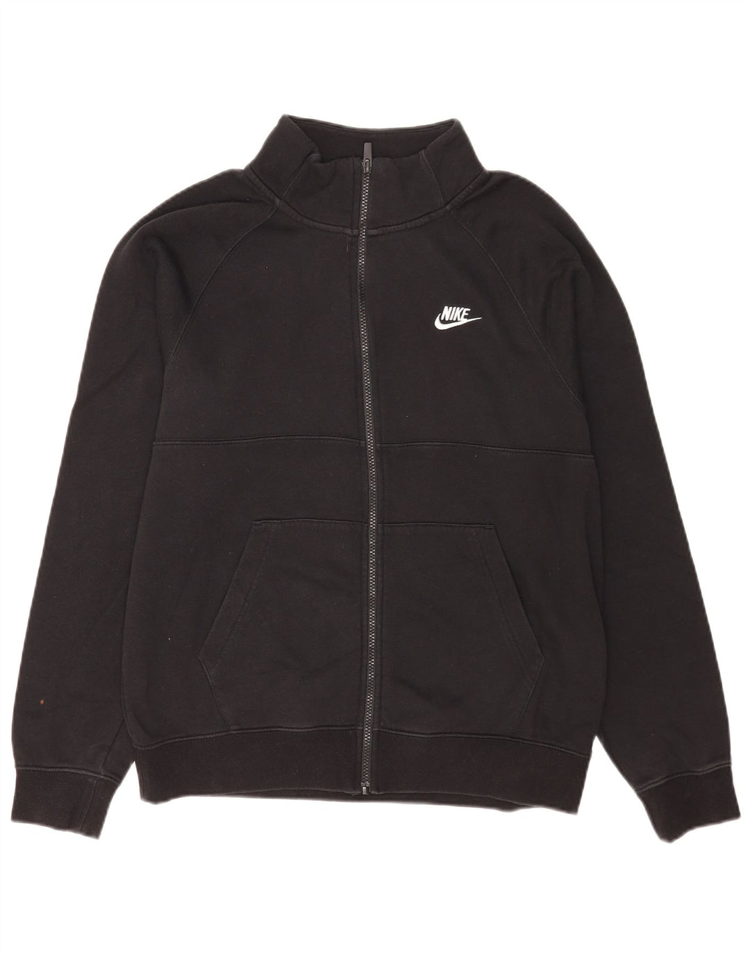 Nike Mens Treino Top Jaqueta Médio Algodão Preto