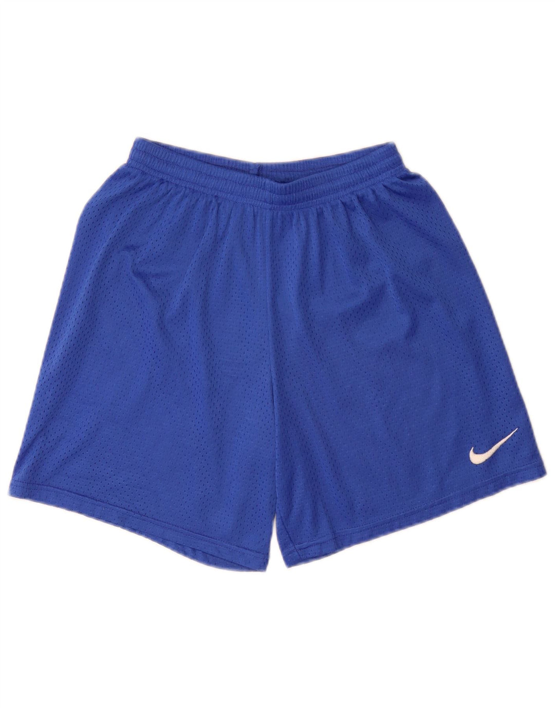 Shorts esportivos Nike Boys 10-11 anos médio azul nylon