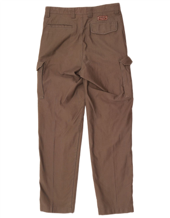 Calça cargo reta masculina Marlboro Classics EU 48 médio W32 L33 marrom