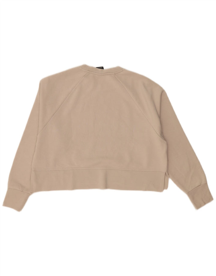 Moletom Nike Dri Fit Graphic Oversized Jumper UK 14 Médio Cinza