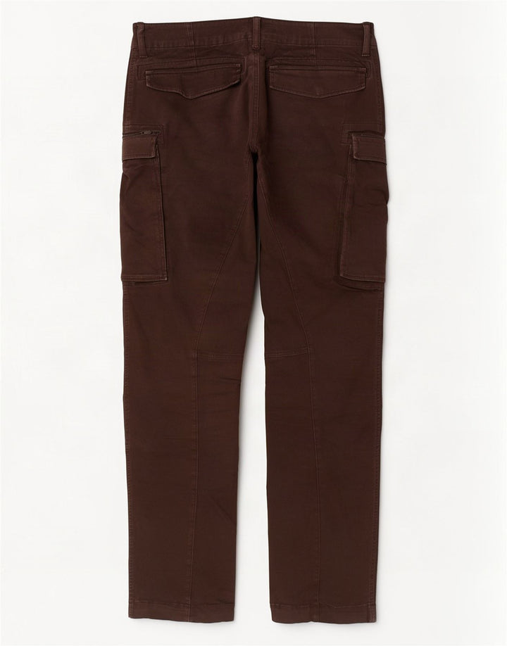 Calça cargo reta masculina G-Star W33 L36 algodão marrom