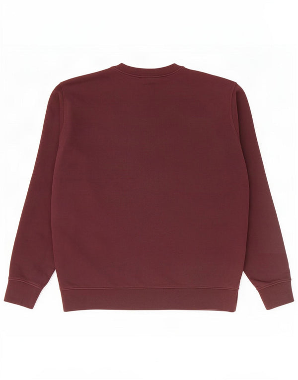 Suéter masculino Marks & Spencer grande algodão Borgonha