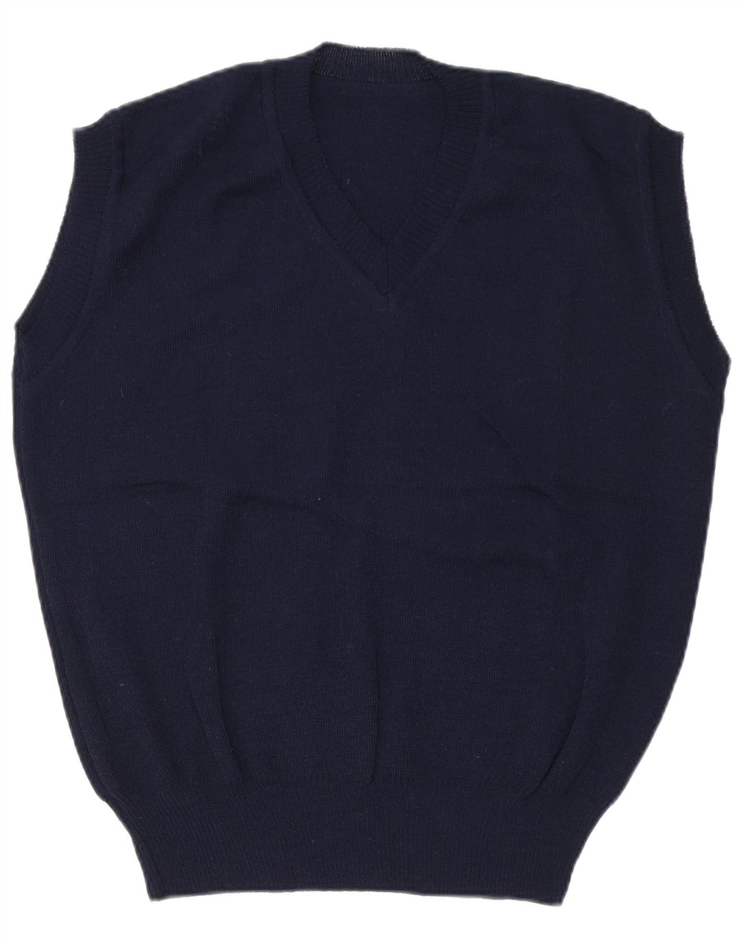 Colete masculino vintage regata EU 50 médio azul marinho poliacrílico