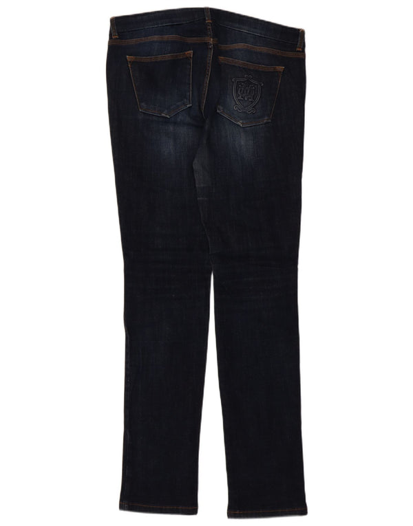Jeans Slim Feminino Massimo Dutti W30 L31 Azul Marinho