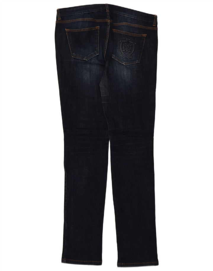 Jeans Slim Feminino Massimo Dutti W30 L31 Azul Marinho