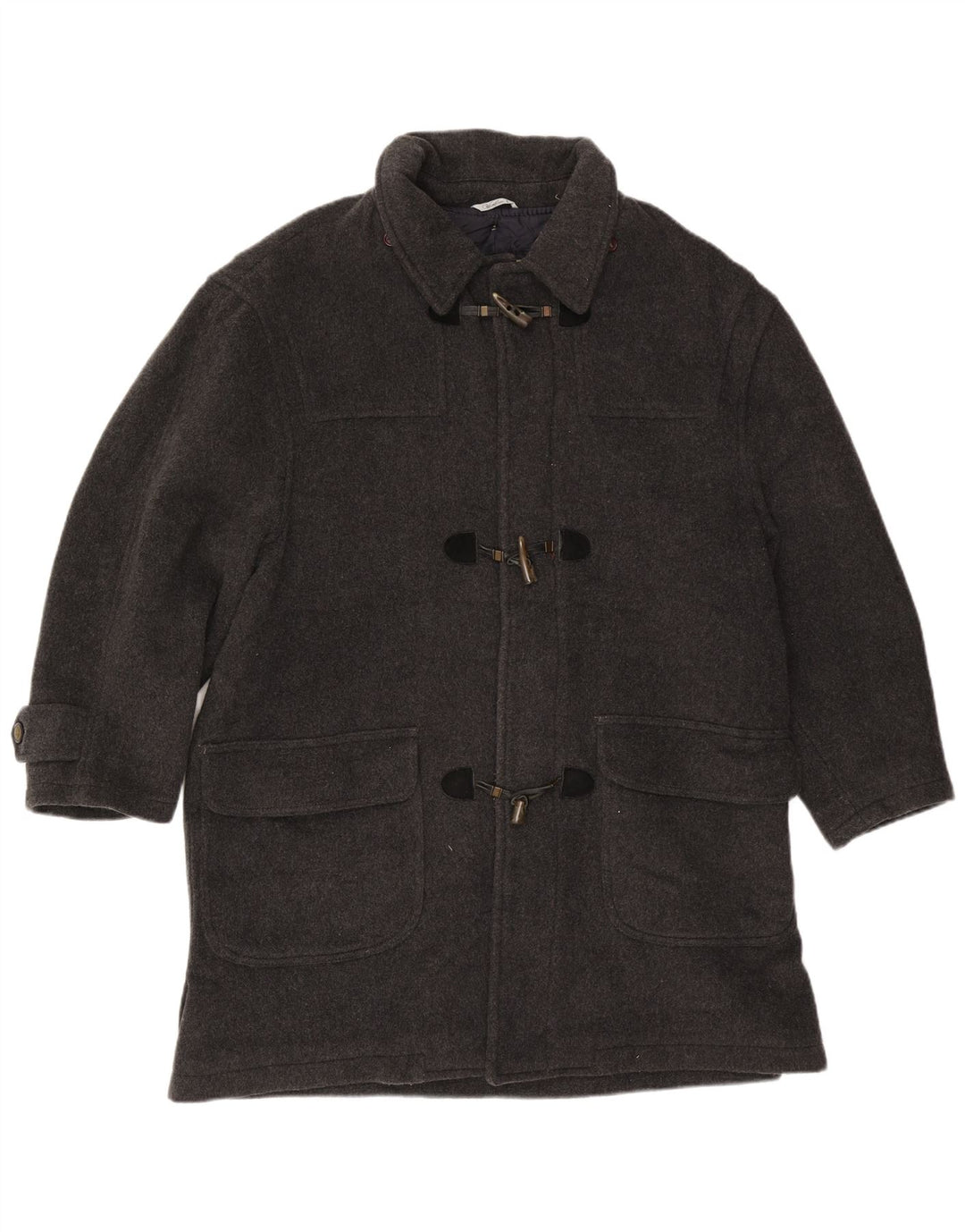 Casaco Duffle Masculino Wampum UK 40 Grande Cinza