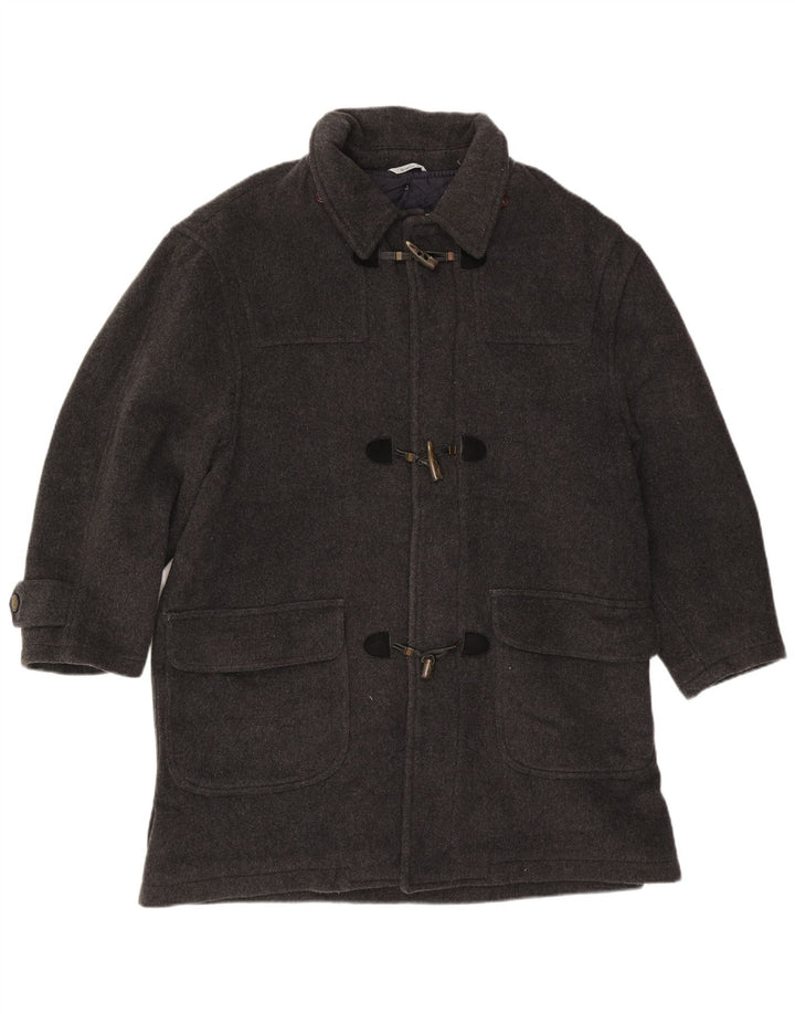 Casaco Duffle Masculino Wampum UK 40 Grande Cinza