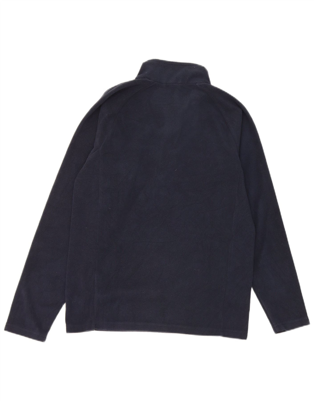 Suéter Kappa Boys Zip Neck Fleece 13-14 Anos Azul Marinho Poliéster