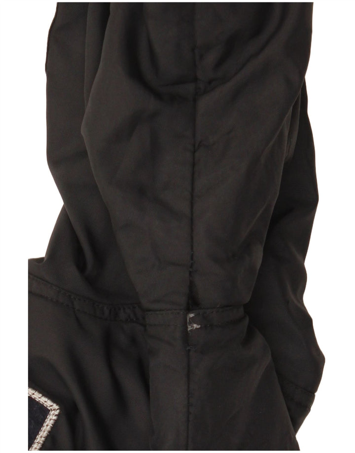 Jaqueta bomber masculina FOGLIADORO UK 40 grande preta