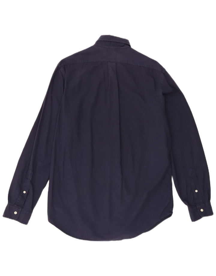 Camisa Ralph Lauren Masculina Classic Fit Médio Algodão Azul Marinho