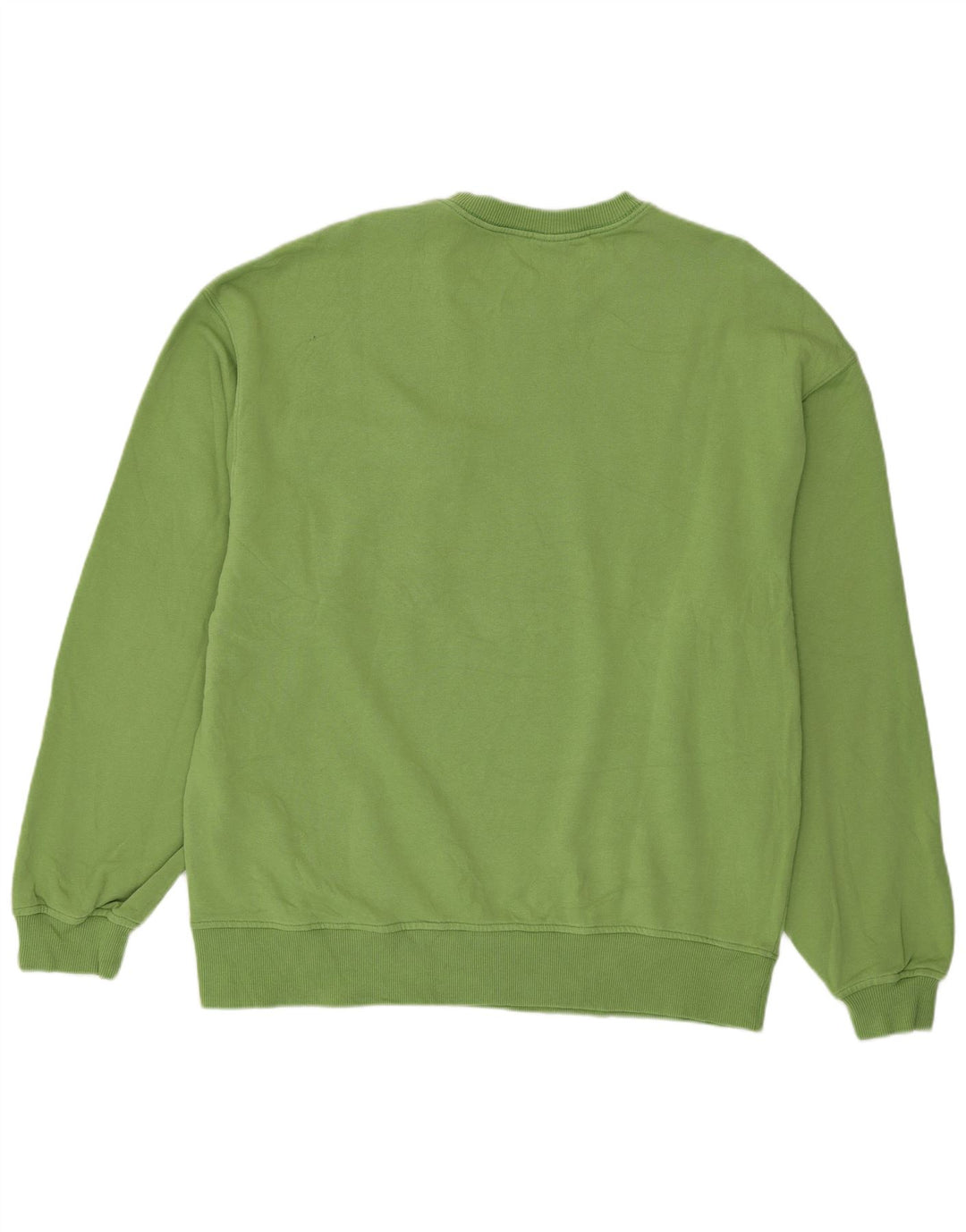 Zara Moletom Masculino Jumper XL Verde Algodão