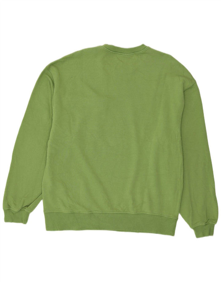 Zara Moletom Masculino Jumper XL Verde Algodão