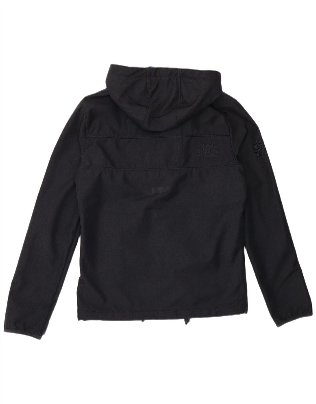 Jaqueta corta-vento masculina Superdry Windtrekker Graphic UK 38 cinza médio