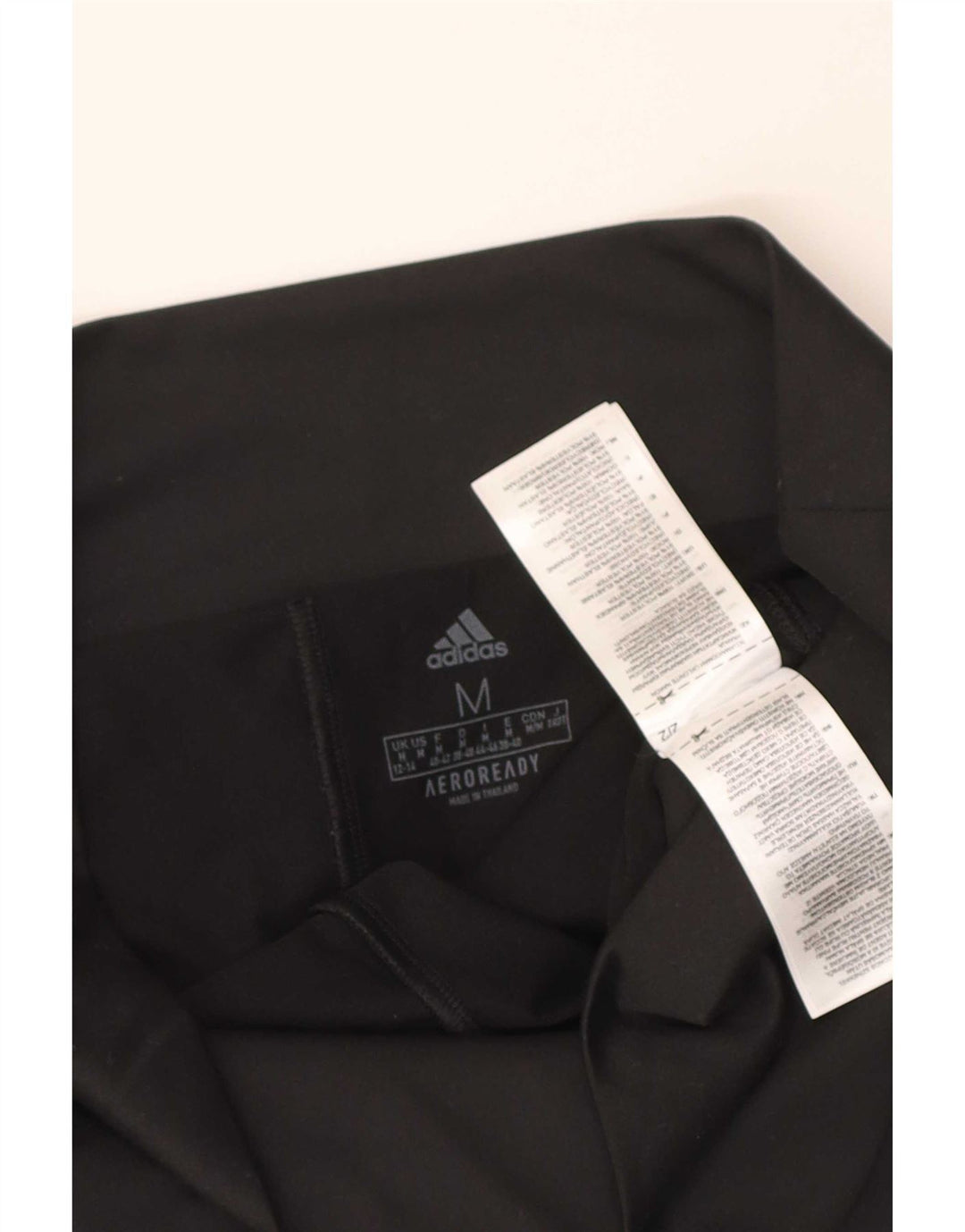 Adidas Mulher Aeroready Skort UK 12/14 Médio Preto Poliéster