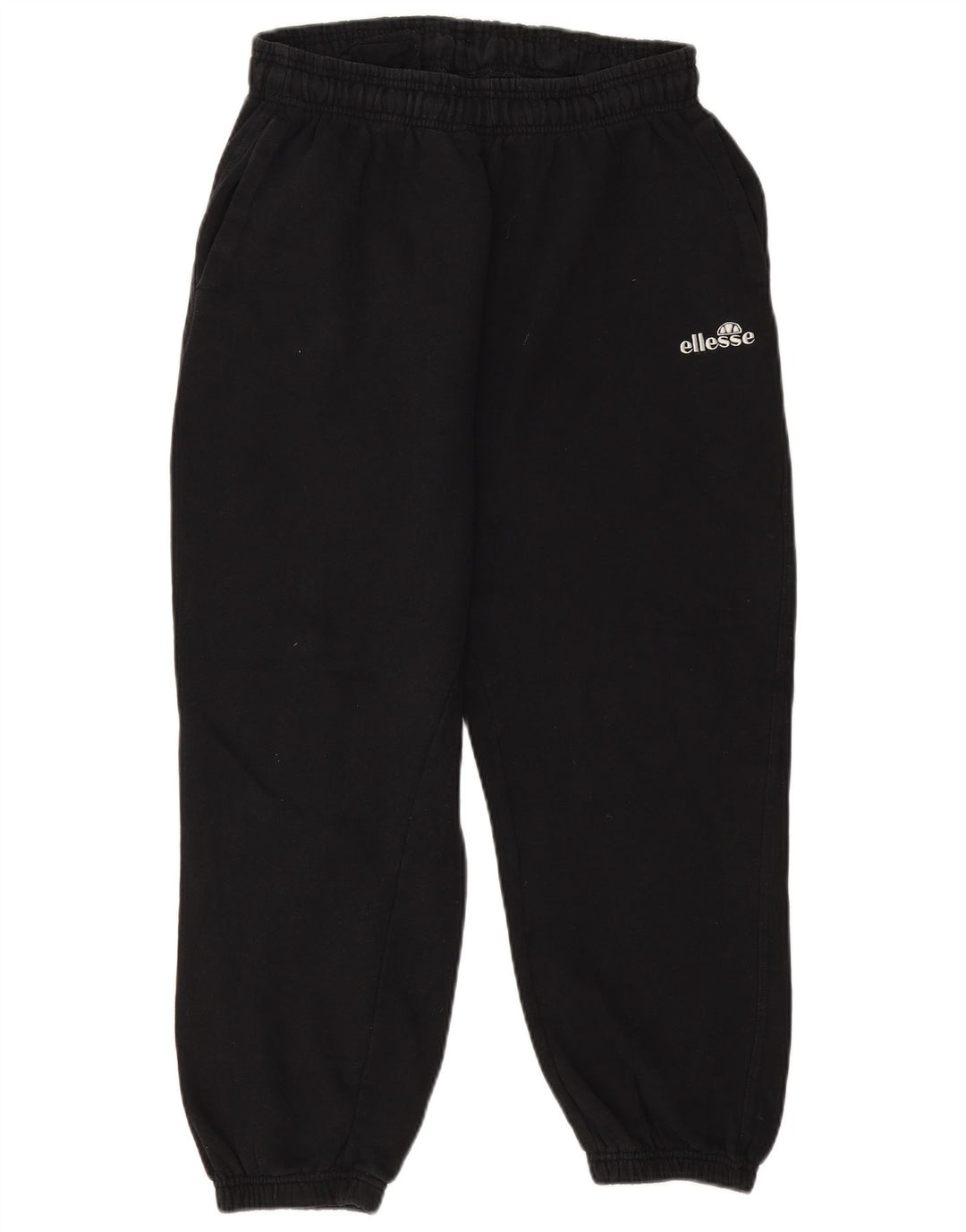 Calça de treino masculina Ellesse Joggers grande algodão preto