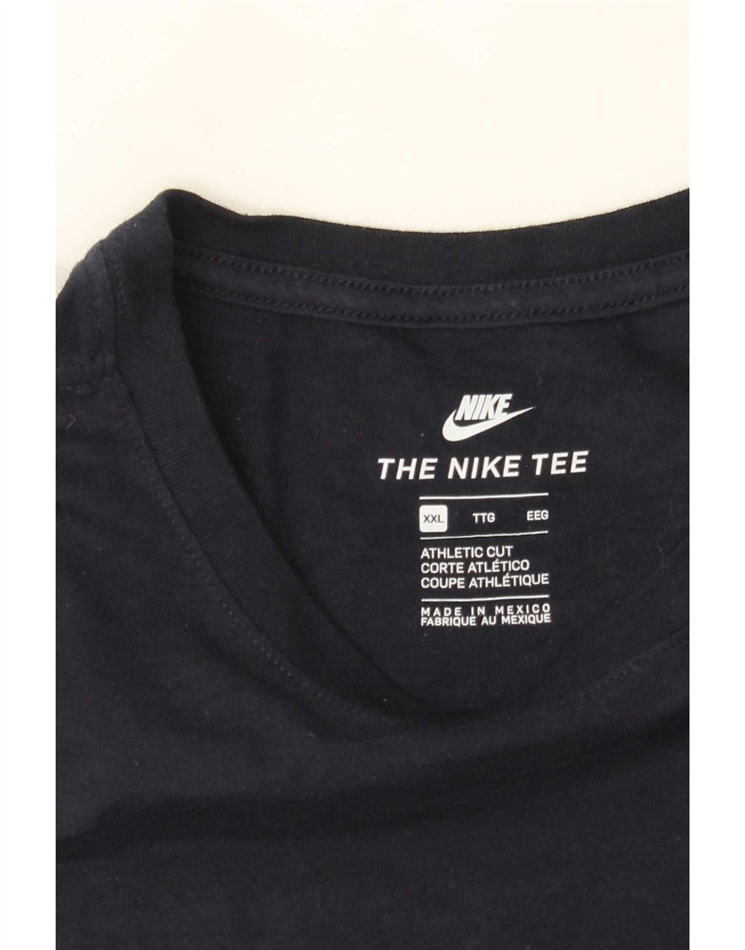 Camiseta Nike Masculina Athletic Cut Graphic Top 2XL Azul Marinho