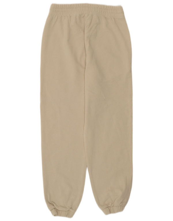 Calvin Klein Calça de treino feminina Joggers UK 6 XS algodão bege