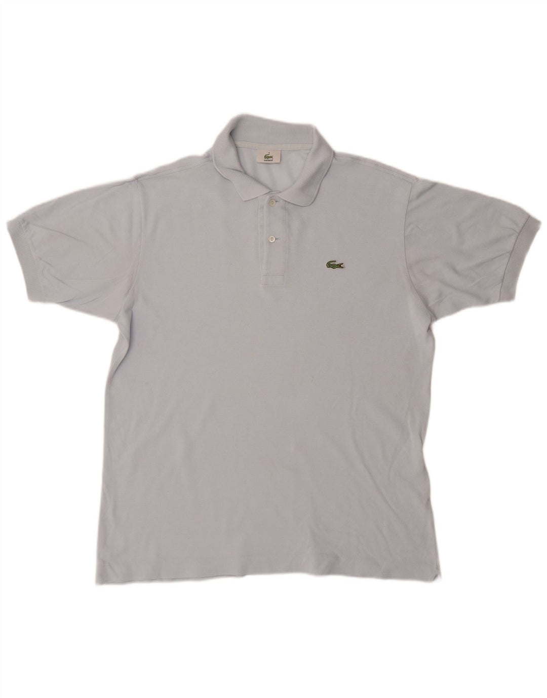 Camisa polo masculina Lacoste tamanho 4 azul médio