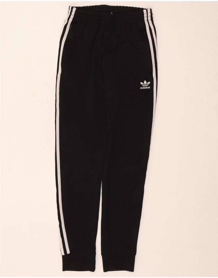 ADIDAS Calças de treino masculinas Joggers XS Poliéster Preto