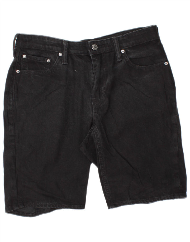LEVI'S Masculino 541 Shorts Jeans W30 Médio Algodão Preto