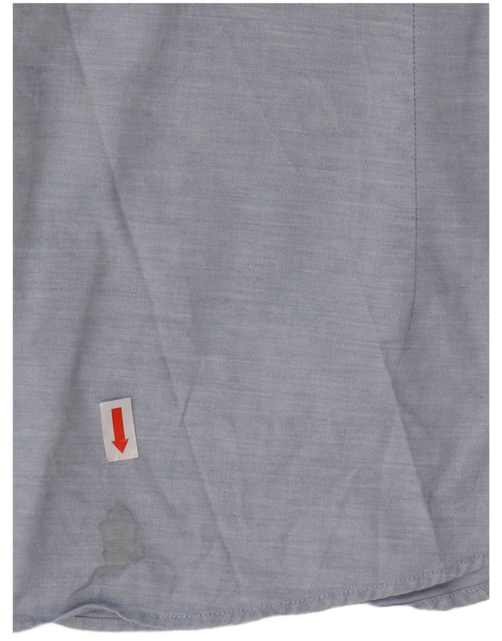 Camisa masculina MASSIMO DUTTI 2XL azul
