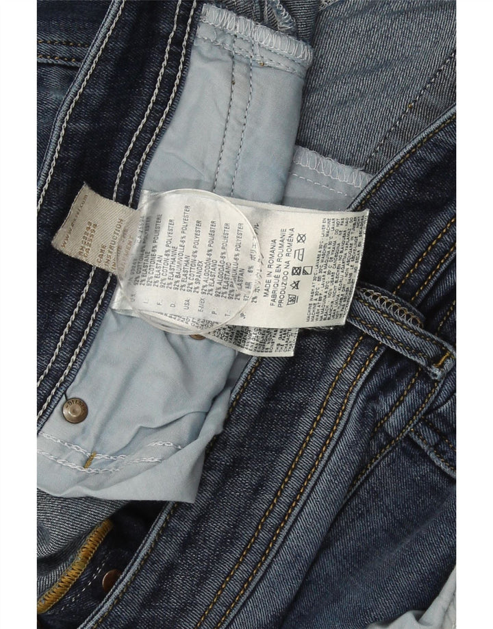 Diesel Mens Jeans Skinny W33 L33 Azul Algodão
