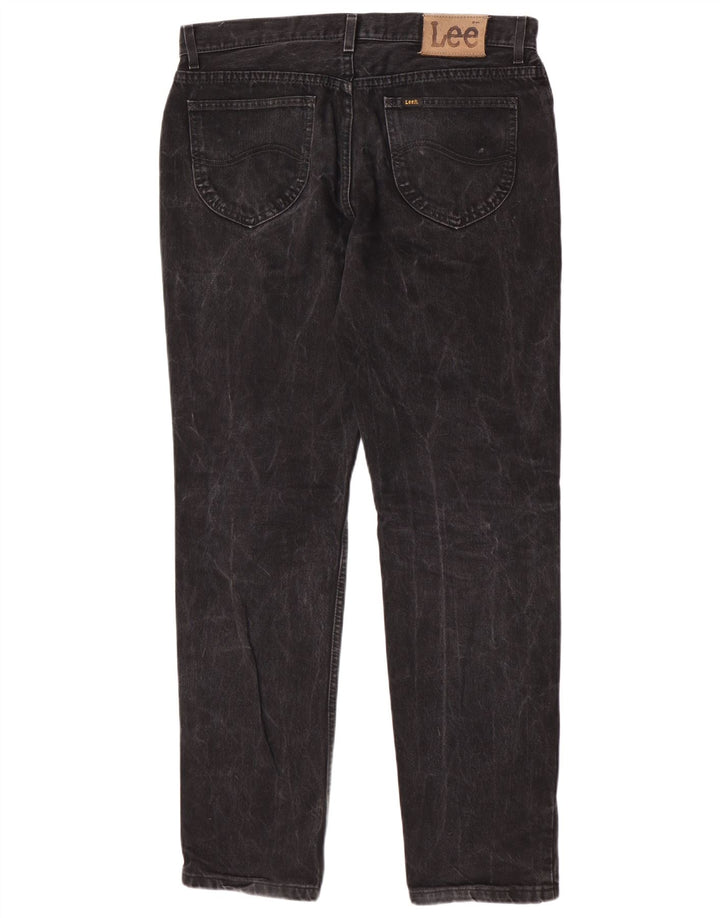 Lee Mens Phoenix Tapered Jeans W36 L34 Algodão Preto