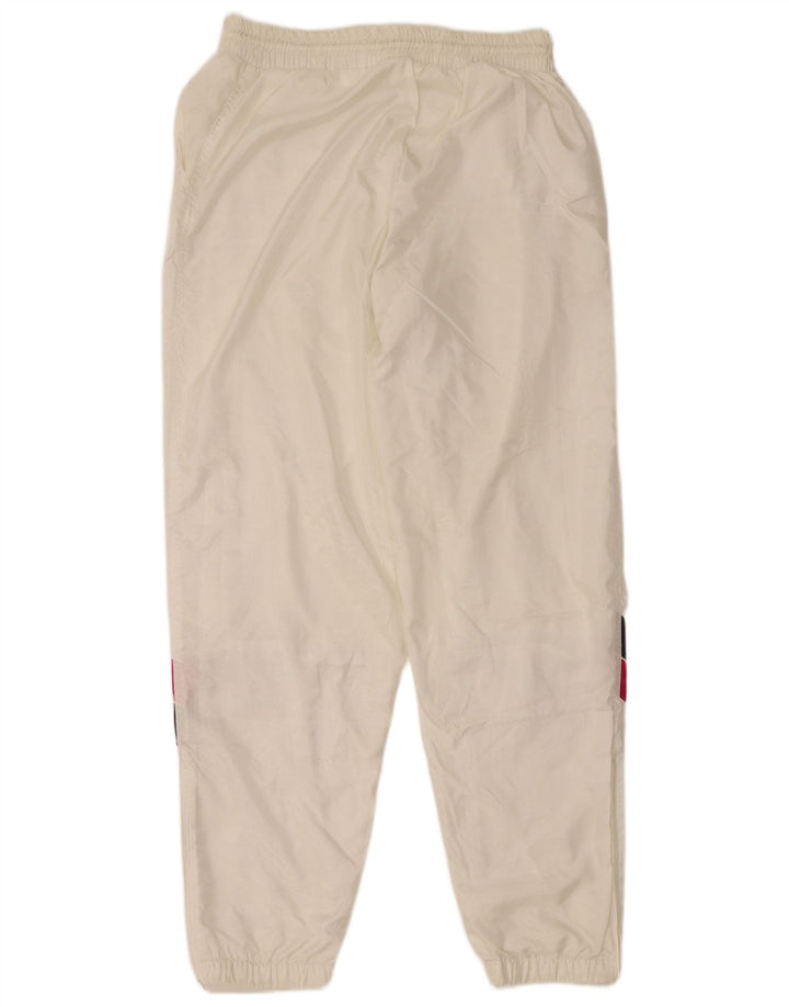 Calça de treino masculina Pandora Joggers grande poliamida colorblock branco