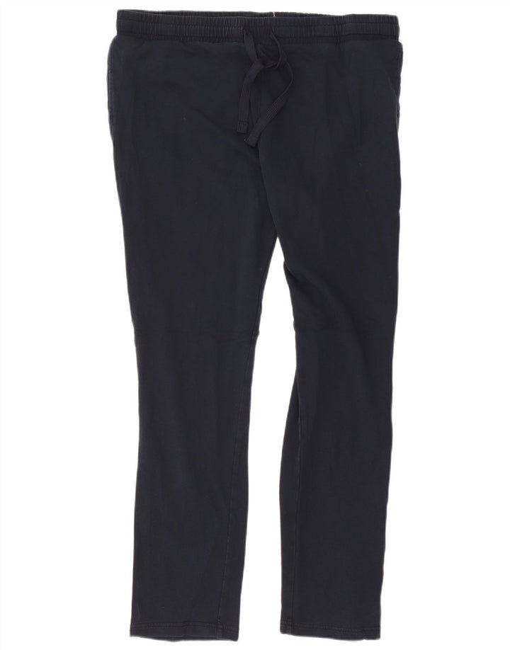 Calça de treino masculina Marks & Spencer 2XL algodão azul marinho