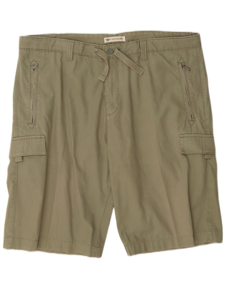 Shorts cargo masculino Dockers W38 XL cáqui