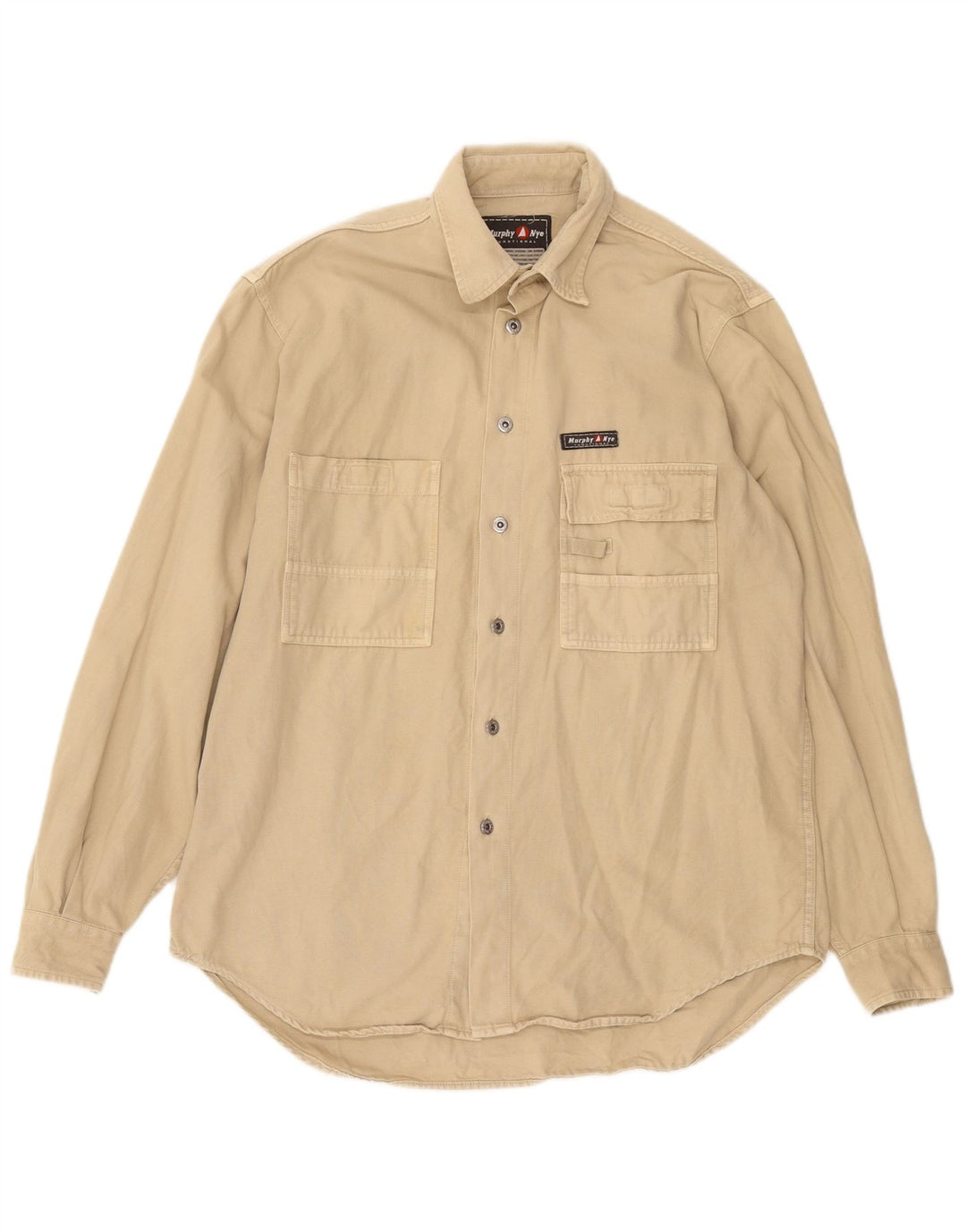 Camisa masculina Murphy & Nye grande bege