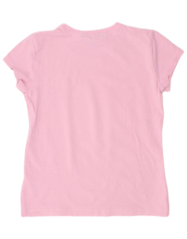 Polo Ralph Lauren Camiseta feminina 8-9 anos algodão rosa médio