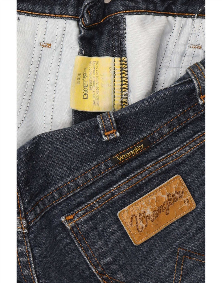Wrangler feminino bootcut jeans W32 L32 azul algodão