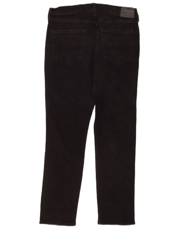 Levi's Mens Denizen Slim Jeans W33 L30 Algodão Preto