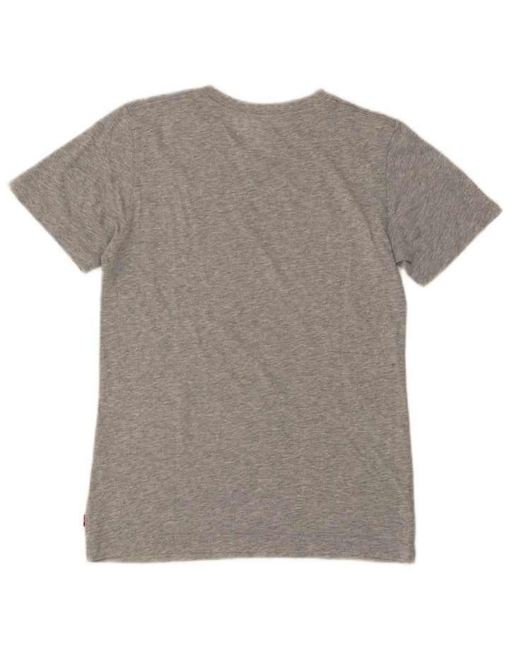 Camiseta Levi's Meninos Graphic 13-14 Anos Cinza Salpicado