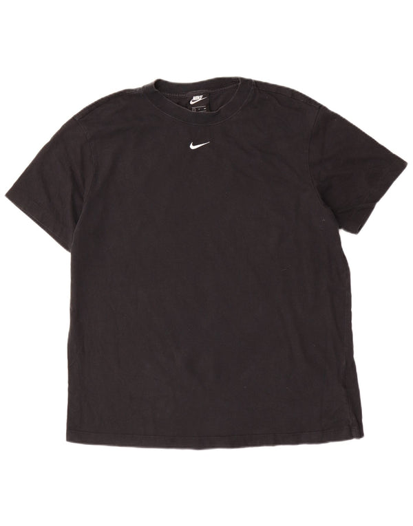 Camiseta masculina Nike Top pequeno algodão preto