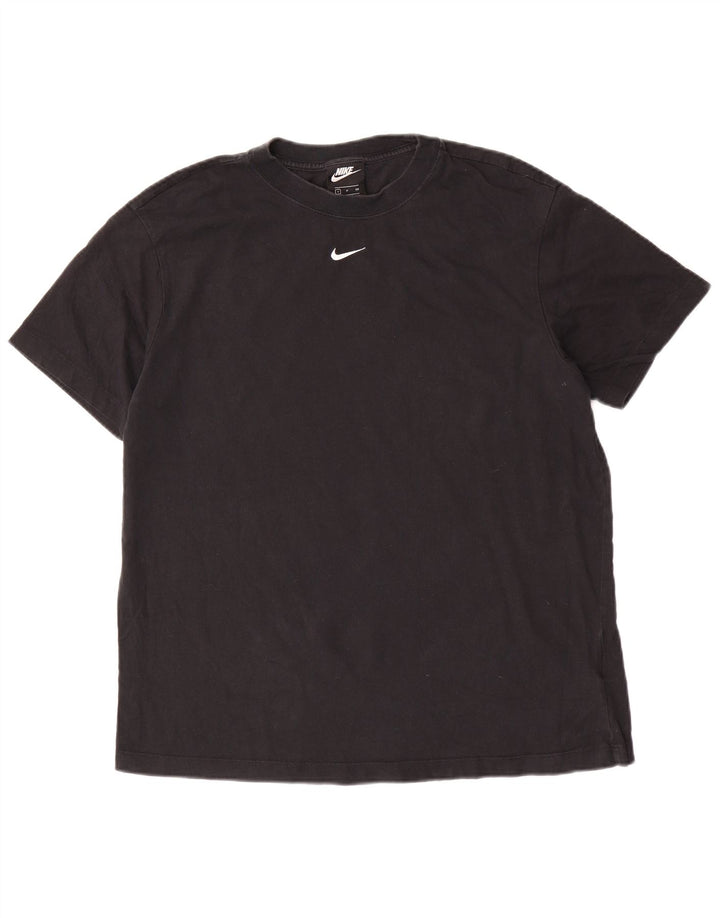 Camiseta masculina Nike Top pequeno algodão preto